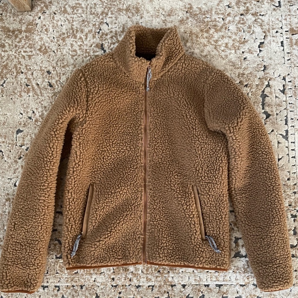 Brown Sherpa fleece
